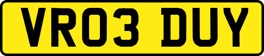 VR03DUY