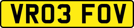 VR03FOV