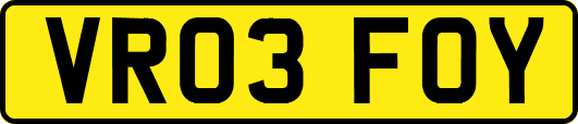 VR03FOY