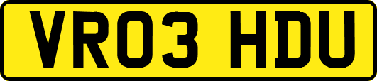VR03HDU