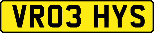 VR03HYS