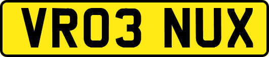VR03NUX