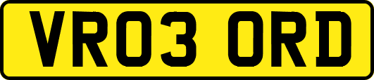 VR03ORD