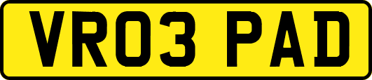 VR03PAD