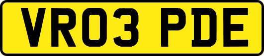 VR03PDE
