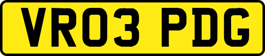 VR03PDG