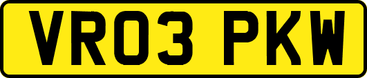 VR03PKW