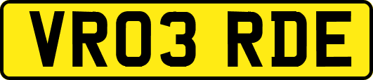 VR03RDE