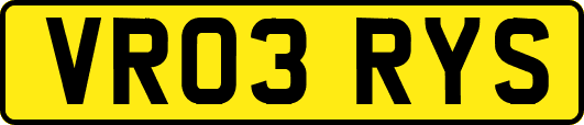 VR03RYS