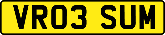 VR03SUM