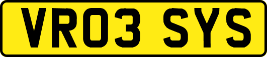 VR03SYS