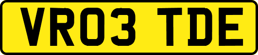 VR03TDE