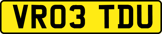 VR03TDU