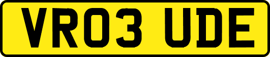 VR03UDE
