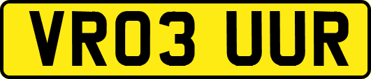 VR03UUR