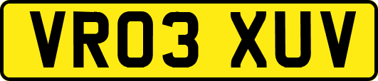 VR03XUV