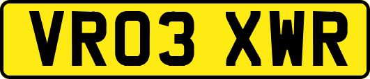 VR03XWR