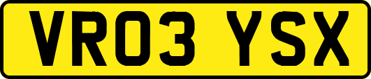 VR03YSX