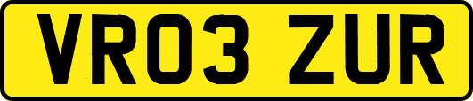 VR03ZUR