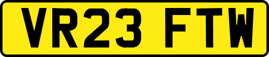 VR23FTW
