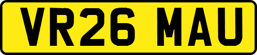 VR26MAU