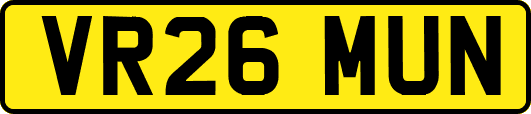 VR26MUN