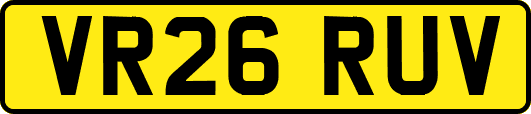 VR26RUV