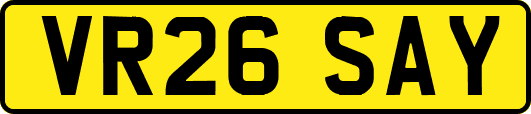 VR26SAY