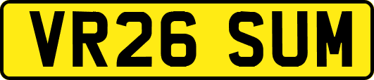 VR26SUM