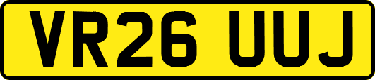 VR26UUJ