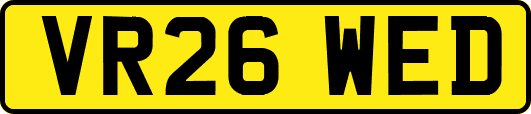 VR26WED