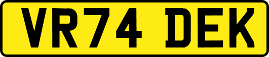 VR74DEK