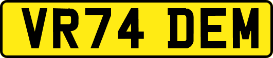 VR74DEM