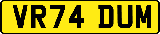 VR74DUM