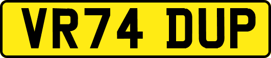 VR74DUP