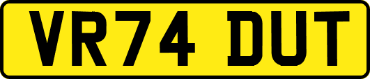 VR74DUT