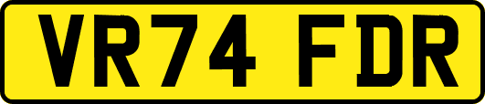 VR74FDR