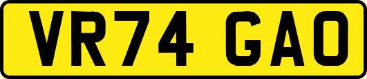 VR74GAO