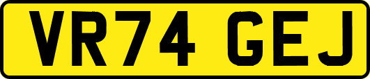 VR74GEJ