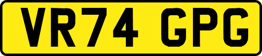 VR74GPG