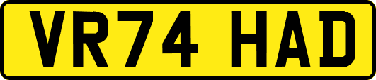 VR74HAD