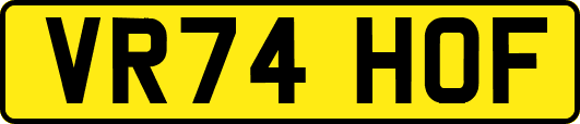VR74HOF