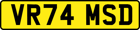 VR74MSD
