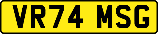 VR74MSG