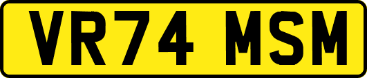 VR74MSM
