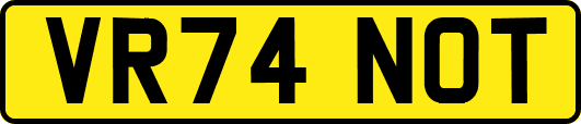 VR74NOT