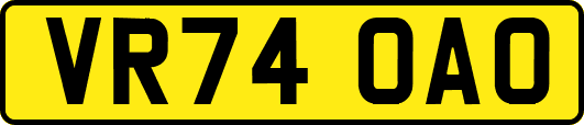 VR74OAO
