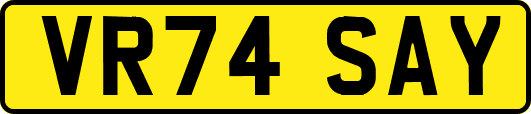 VR74SAY