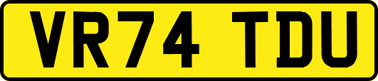 VR74TDU