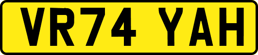 VR74YAH